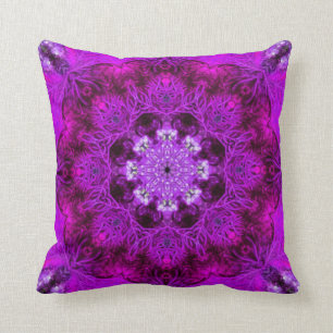 Magenta Coral Cushion