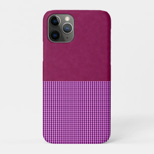 Magenta Denim And Tartan, Case-Mate iPhone Case
