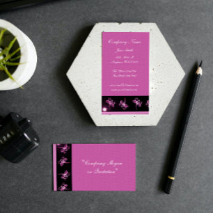 Magenta Dragonfly Business Card