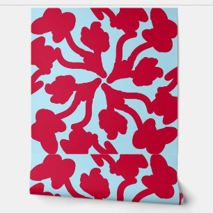 Magenta floral "Ratti_Creative_Arts" wallpaper 