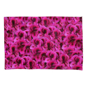Magenta Geranium Flower, Pillowcase