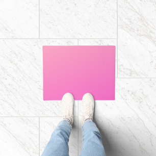 Magenta gradient Colour  Doormat