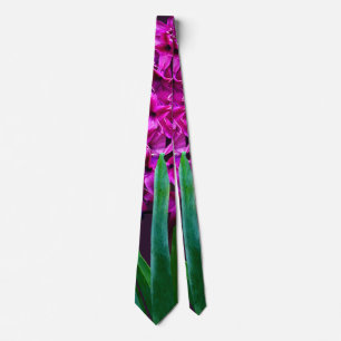 Magenta Hyacinth Tie
