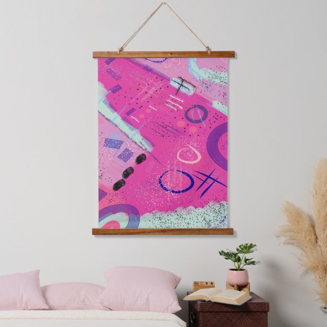 Magenta Joy Hanging Tapestry (Bedroom)