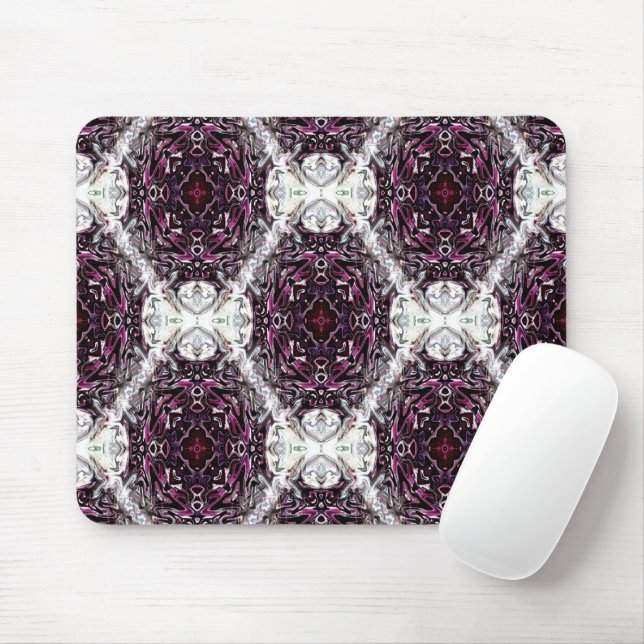 Magenta Lace.... Mouse Pad (With Mouse)