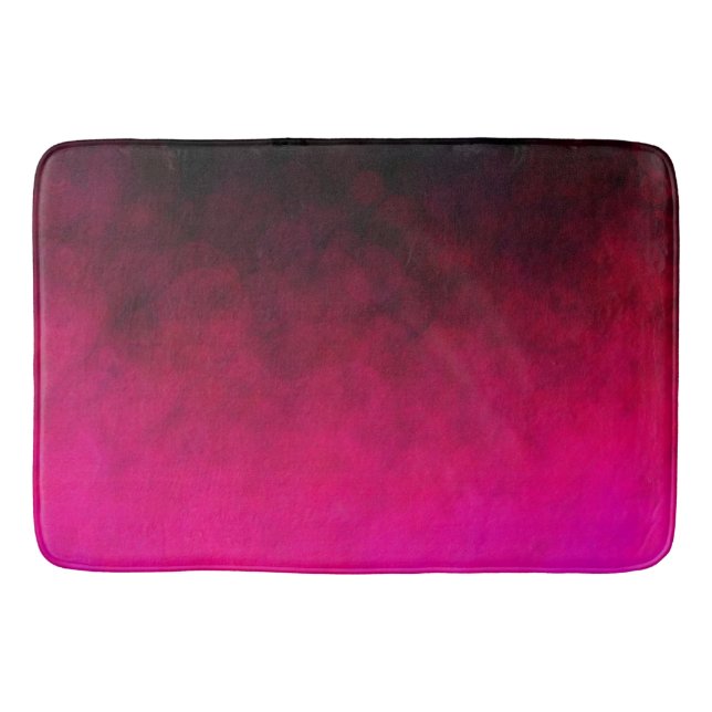 Magenta Luminescence - Bath Mat (Front)