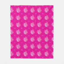 Magenta Minimal Dot Pattern Design
