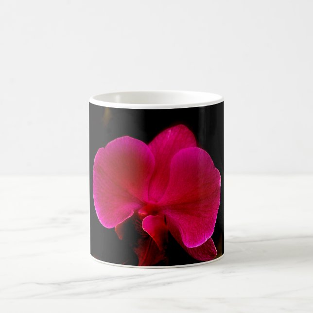 "MAGENTA ORCHID" 11 oz. COFFEE MUG (Center)