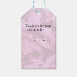 Magenta peony closeup Gift Tag
