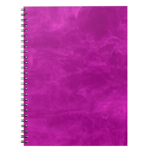 Magenta Purple Aesthetic Notebook (Front)