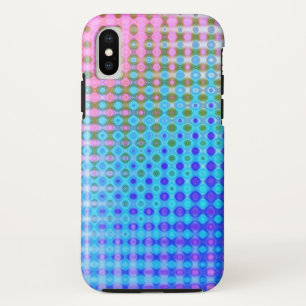 Magenta Purple Pink Blue Pattern Case-Mate iPhone Case