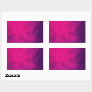 Magenta Purple Smoke Sticker – Customisable