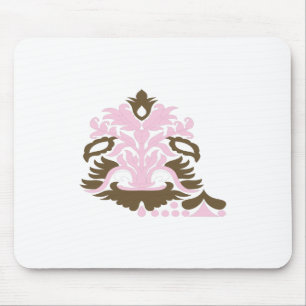 Magenta-Red, Yellowish Orange  decorative Mouse Pad