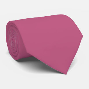 Magenta Rose Pink Pop Of Colour Neckwear Necktie