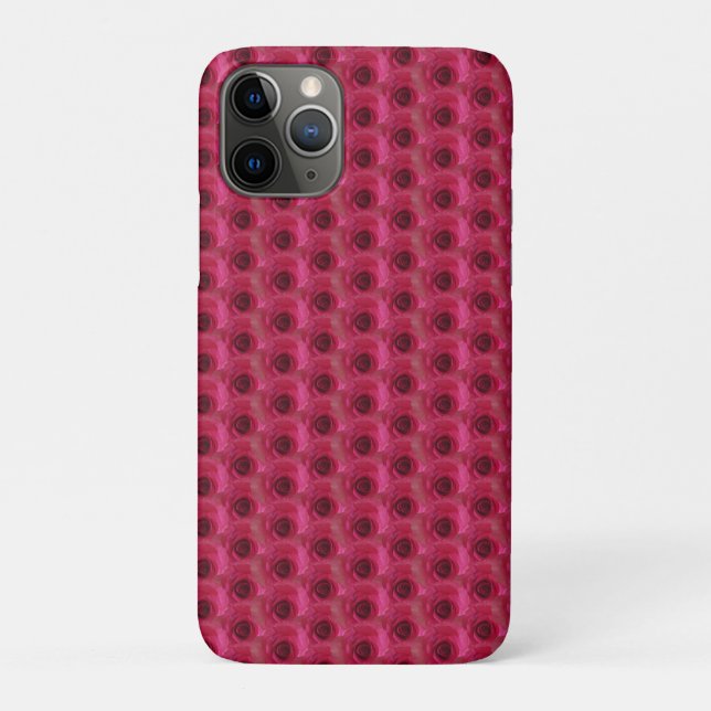 Magenta Roses Case-Mate iPhone Case (Back)