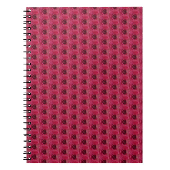 Magenta Roses Notebook (Front)