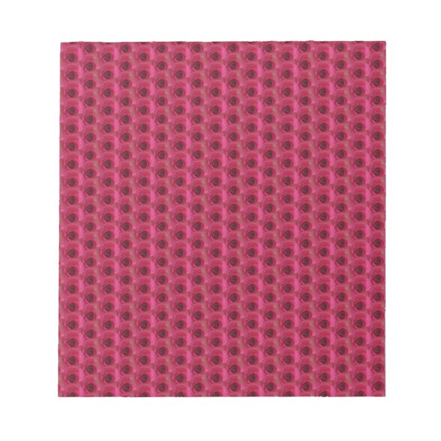 Magenta Roses Notepad (Front)