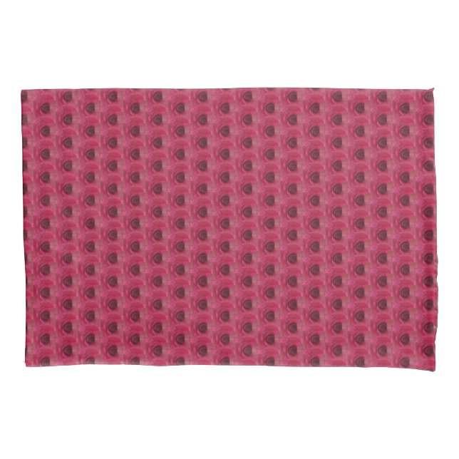Magenta Roses Pillowcase (Front)