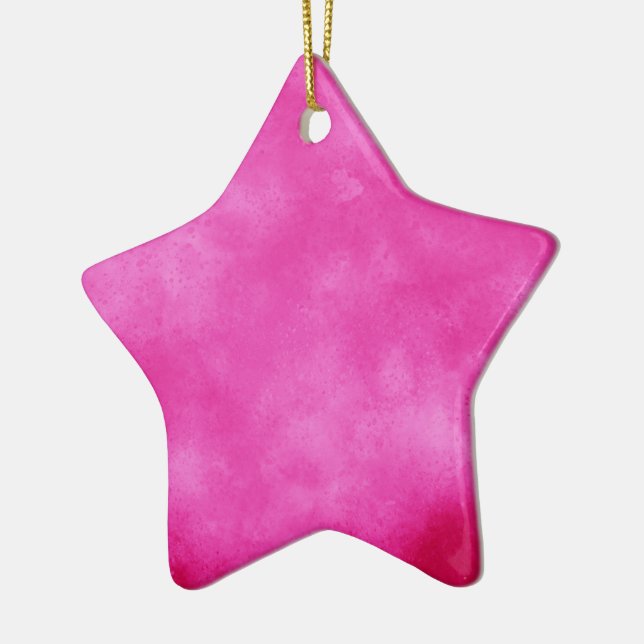 Magenta Sky Ceramic Decoration (Left)
