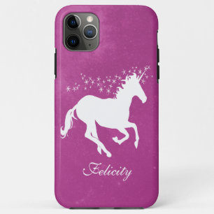 Magenta Unicorn Personalised Case-Mate iPhone Case