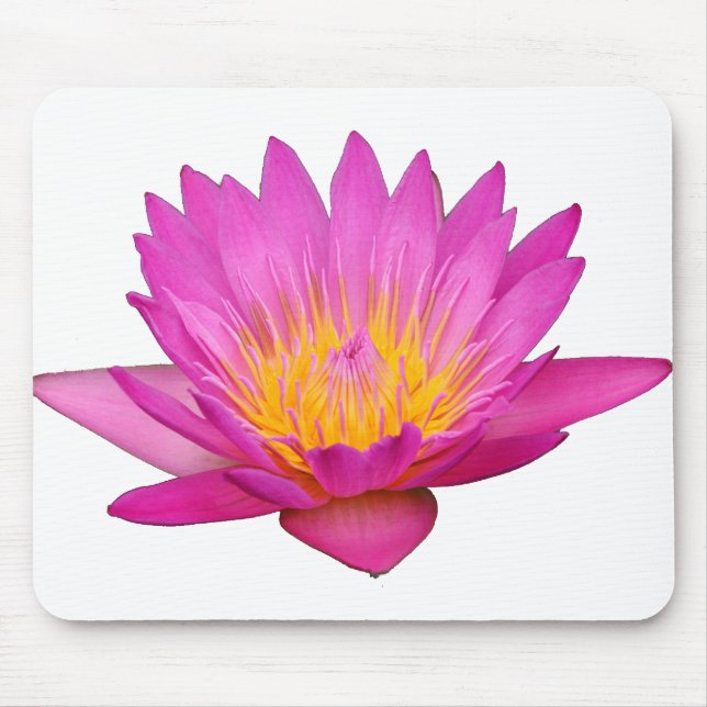 Magenta Waterlily 2 Mouse Pad (Front)