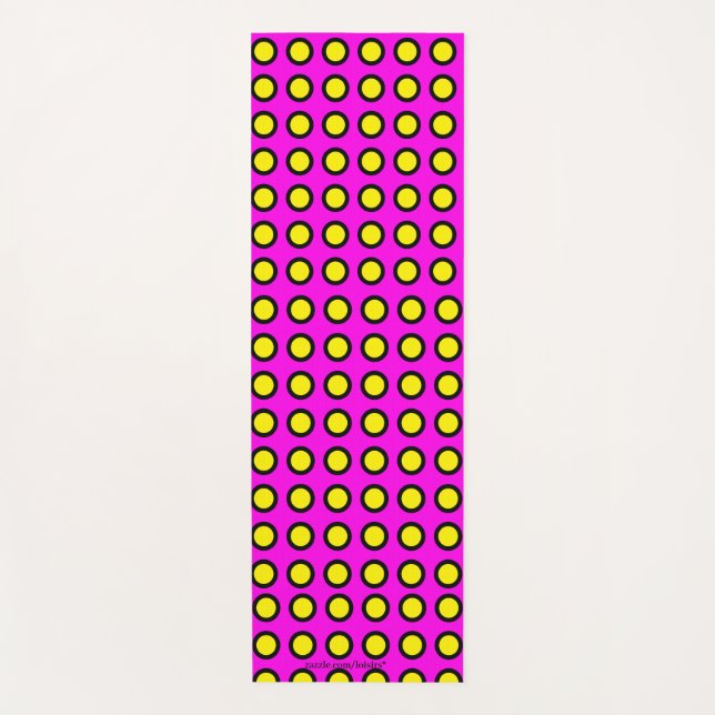 Magenta Yoga Mat (Front)