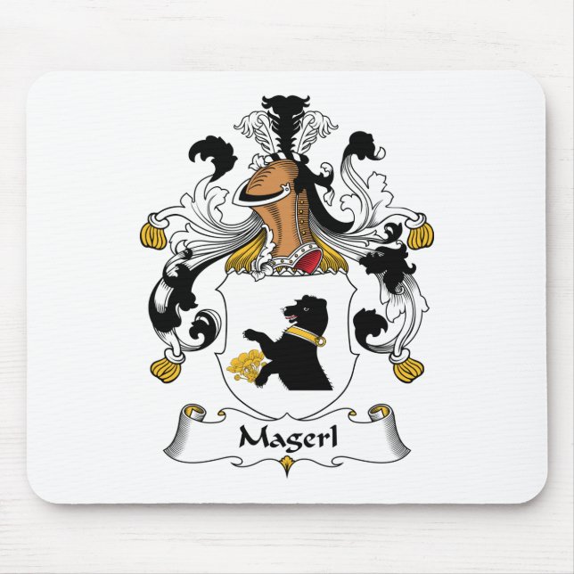 Magerl Family Crest Mouse Pad (Front)