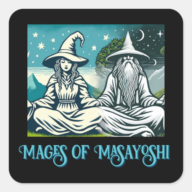 Mages of Masayoshi Sticker (Front)