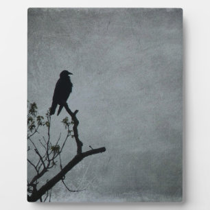 Magestic Crow Plaque