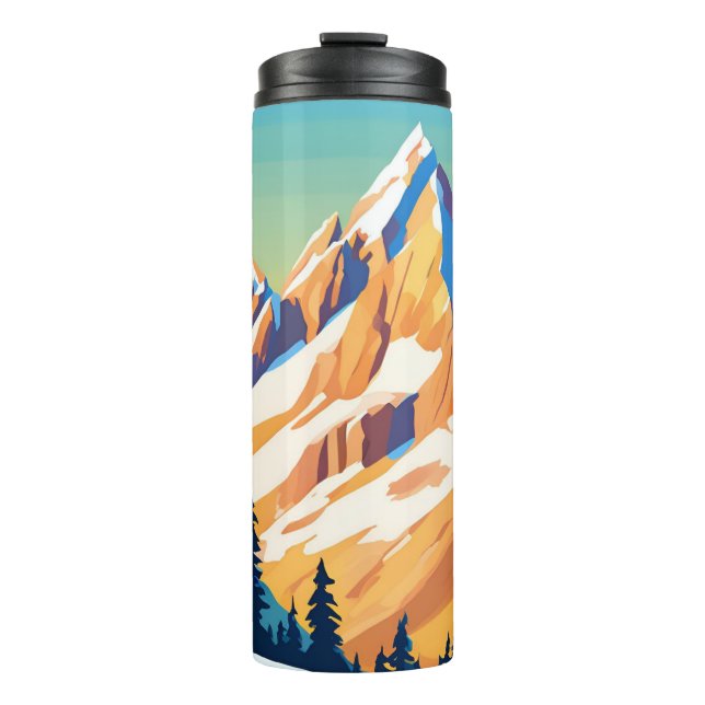 Magestic Mountains Thermal Tumbler (Front)