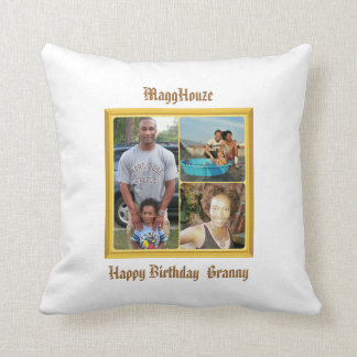 MaggHouze Birthday Pillow
