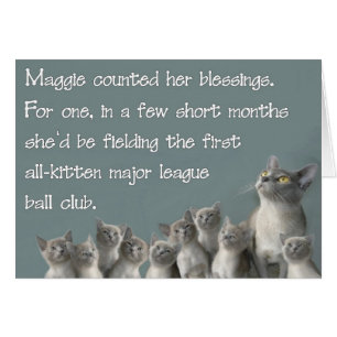 Maggie counted her blessings