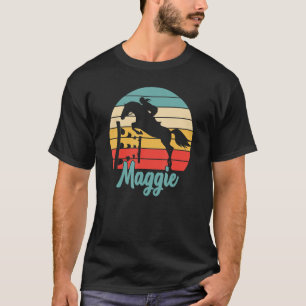 Maggie Name   Equestrian  Maggie Horse Girl 1 T-Shirt