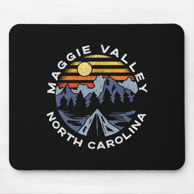 Maggie Valley North Carolina Mountains Vacation So Mouse Pad (Front)