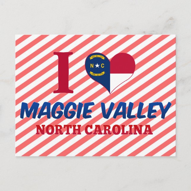 Maggie Valley, North Carolina Postcard (Front)