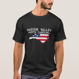 Maggie Valley North Carolina USA State America Tra T-Shirt
