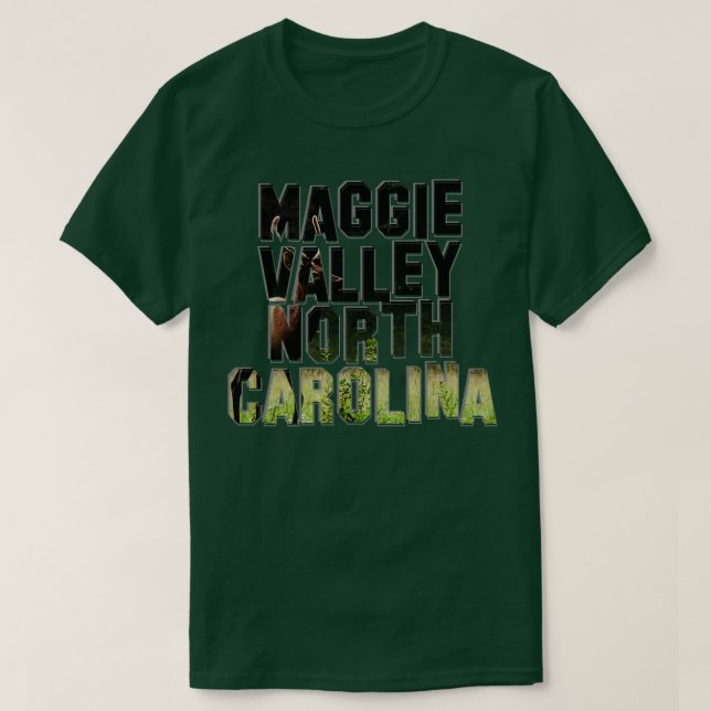 Maggie Valley North olina T-Shirt (Design Front)