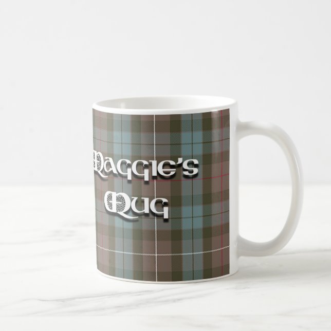 Maggie's Mug in tartan (Right)
