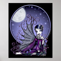 Maggy Blue Moon Adorable Fairy Poster