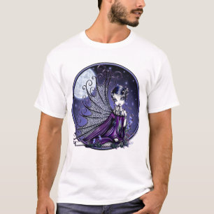 "Maggy" Plum Dragonfly Fairy Art Shirt