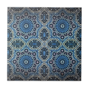 Maghrebi mosaic tile
