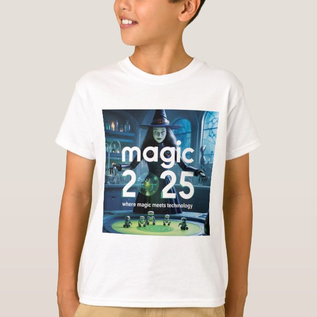  Magic 2025: The Fusion of Technology and Magic T-Shirt (Front)