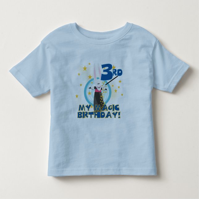Magic 3rd Birthday Tshirts and Gifts (Front)