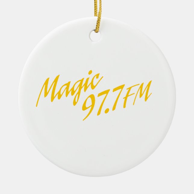 Magic 97.7 FM Ornament (Front)
