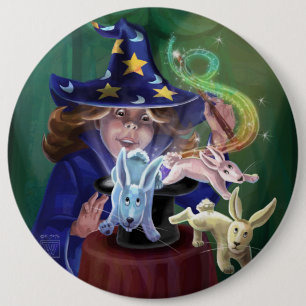 Magic Act 6 Cm Round Badge