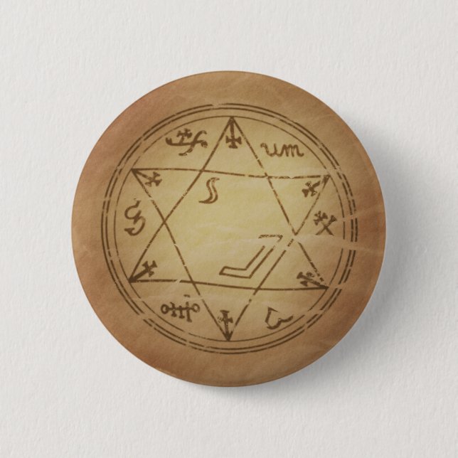 Magic Amulet for Successful Business Magic Charms 6 Cm Round Badge (Front)