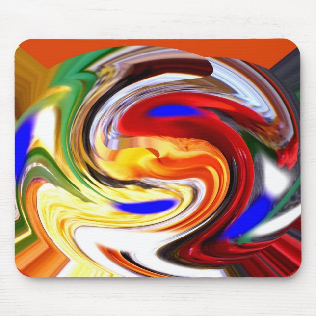 Magic Ball art Mouse Pad (Front)