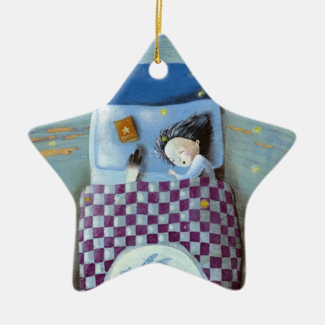 Magic Bed Ceramic Tree Decoration (Front)