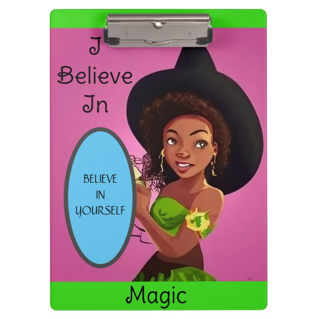 Magic Believer Clipboard (Front)