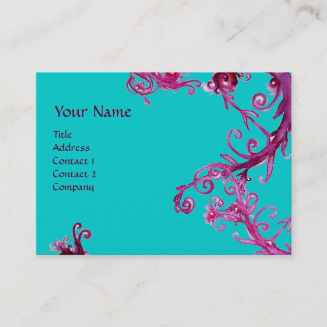 MAGIC BERRIES 3 MONOGRAM BUSINESS CARD (Front)